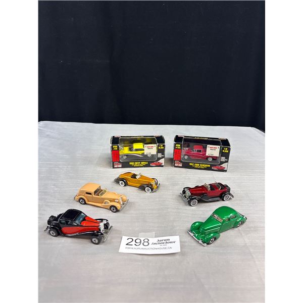 Lot of 7 Diecast Cars 2 Still in Original Package