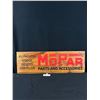 Image 1 : Vintage Mopar Parts and Accessories Wooden Sign
