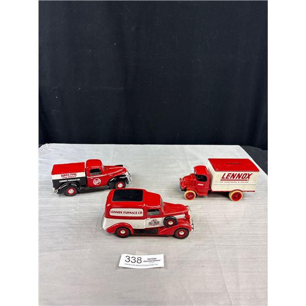 Lot of 3 1;24 Scale Dicast Trucks Lennox