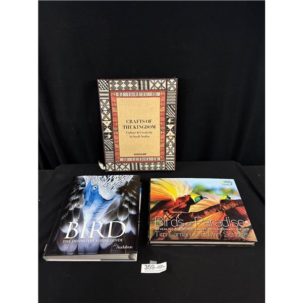 A Nice Lot of Hardcover Books on Birds and Crafts of The Kingdom