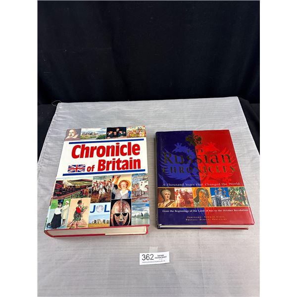 Chronical of Britain and Russian Chronicals Hardcover Books
