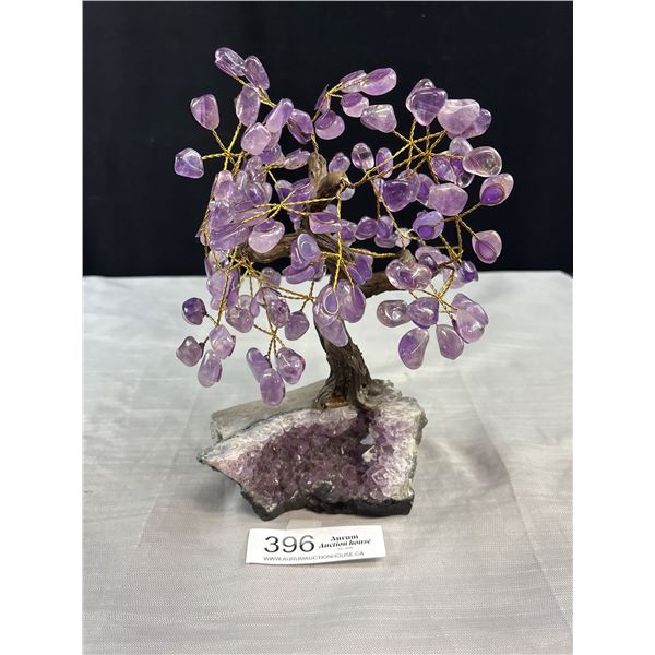 Very Nice 11" Tall Amethyst Tree