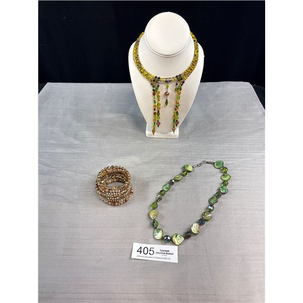 Vintage Lot of Custom Made Necklaces and Bracelets