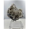 Image 2 : 9 X 11 INCH FLUORITE WITH FLOWER CALCITE QUARTZ ON STAND