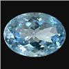 Image 1 : 6.04ct TOP GRADE Swiss Blue Oval Topaz  (GMR-1017)