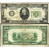 Image 1 : 1928B $20 Federal Reserve Chicago Note Crisp Circulated Scarce (CUR-06236)