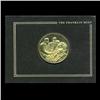 Image 1 : .75oz Franklin Mint PR70 DCAM 24k plated Sterling Silver Round History of the American Presidency R.