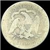 Image 2 : 1875S Seated Half Circulated (COI-5832)