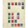 Image 1 : 1910s/50s Germany Hand Made Stamp Collection Album Page 20 Pieces (STM-0262)