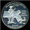 Image 1 : 2000S US MA Silver Quarter Graded PR70 DCAM (COI-5427)
