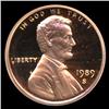 Image 1 : 1989S US Lincoln Proof Cent Coin Graded PR70 DCAM Red (COI-4185)