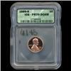 Image 3 : 1989S US Lincoln Proof Cent Coin Graded PR70 DCAM Red (COI-4185)