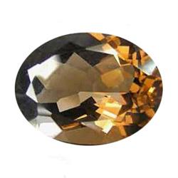 17.55ct Luminous Oval Shape AAA Smoky Quartz (GEM-22993)