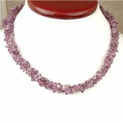 351.00ct Designer Sparkling Natural Amethyst Necklace (JEW-1614)