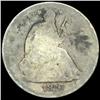 Image 1 : 1876S Seated Half Circulated (COI-5843)