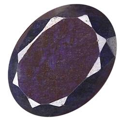31.82ct. Rich Royal Blue African Sapphire Oval Cut (GEM-21315)