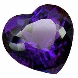 16ct Purple Blue Heart Cut Lab Diamond (GEM-22013)