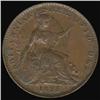 Image 2 : 1825 Britain George IV Farthing High Grade (COI-7077)