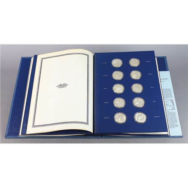 The Fifty-State Bicentennial Medal Collection Limited Edition Solid Sterling Silver Set Of 50 Coins 