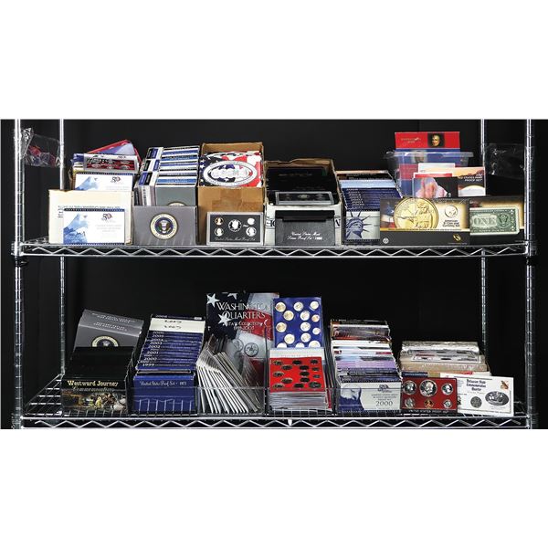 Massive U.S. Mint Original-Issue Collection of Proof Sets, Silver Proof Sets, Mint Sets & Special Re
