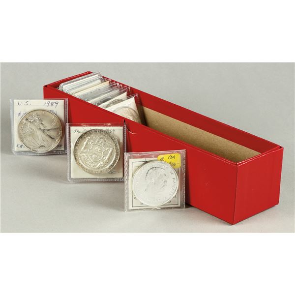 Assortment of Silver Dollars, medals and other U.S Silver.,