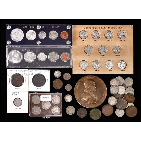 A hodgepodge of U.S. types, 1808-1964, and miscellaneous,