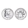 Image 2 : Lot of modern circulated Silver, Wartime 5 Cents, Dimes and Kennedy Halves.,