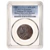 Image 2 : 1787 Connecticut Copper 1/2P Mailed Bust Left, Horned PCGS Damage - VF Detail,