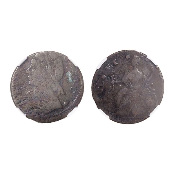 1788 Connecticut Copper, mailed bust left, CONNLC.,