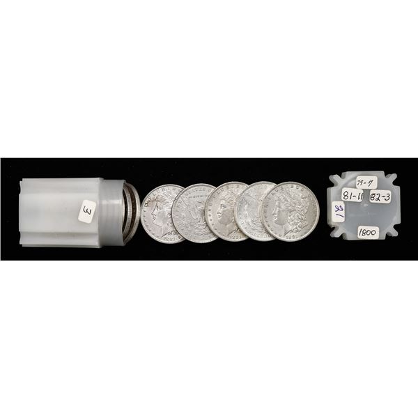 Lot of Circulated Morgan Dollars, 1879-1882 O,