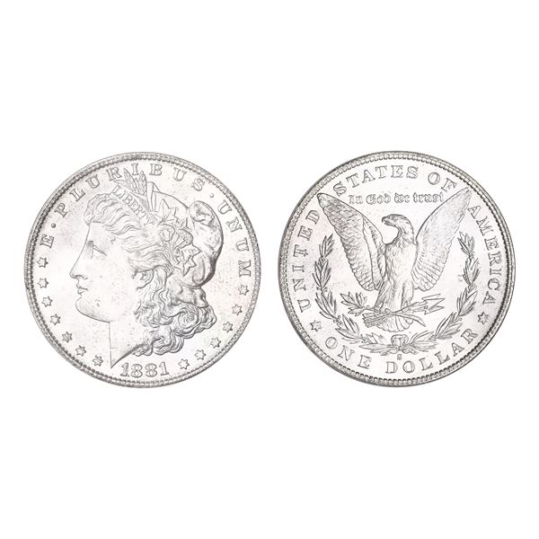 1881-S $1 Morgan Dollar PCGS MS64
