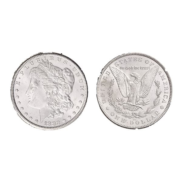 1882-CC GSA Hoard Hard Case Carson City $1 Morgan Dollar Uncirculated.