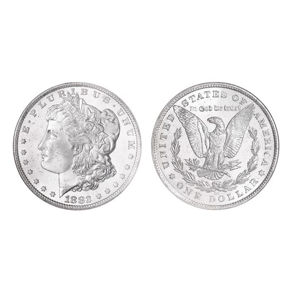 1882-CC $1 Morgan Dollar NGC MS64 PL