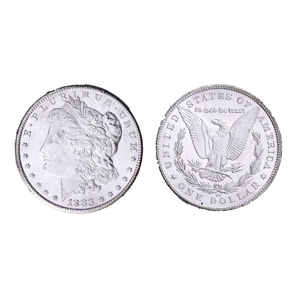 1883-CC GSA Hoard Hard Case Carson City $1 Morgan Dollar Uncirculated