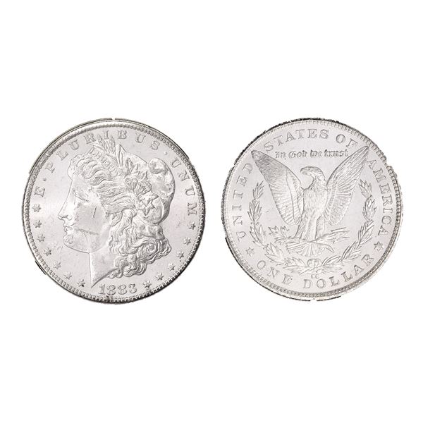 1883-CC GSA Hoard Hard Case Carson City $1 Morgan Dollar Uncirculated