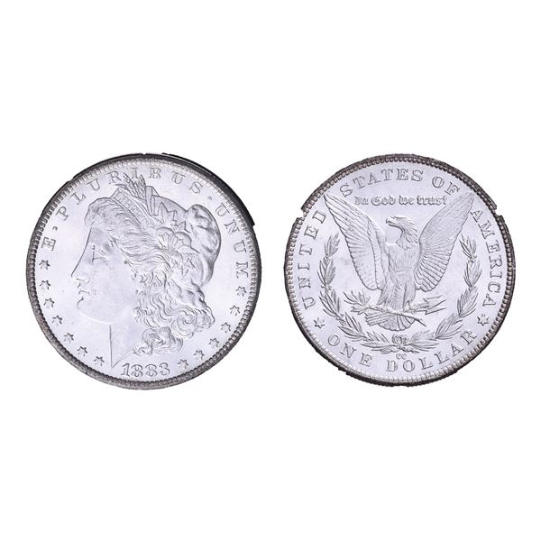 1883-CC GSA Hoard Hard Case Carson City $1 Morgan Dollar Uncirculated