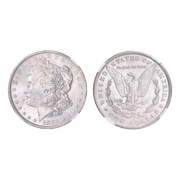 1883-O $1 Morgan Dollar NGC MS63,