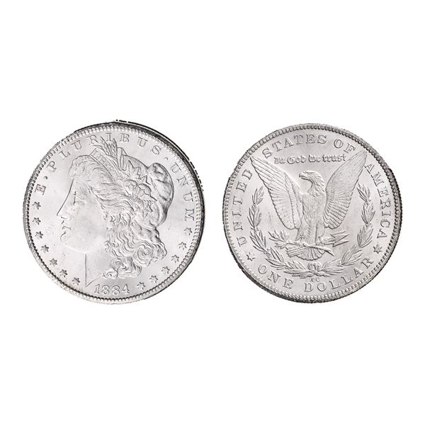 1884-CC GSA Hoard Hard Case Carson City $1 Morgan Dollar Uncirculated.