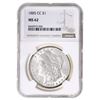 Image 2 : 1885-CC $1 Carson City Morgan Dollar NGC MS62