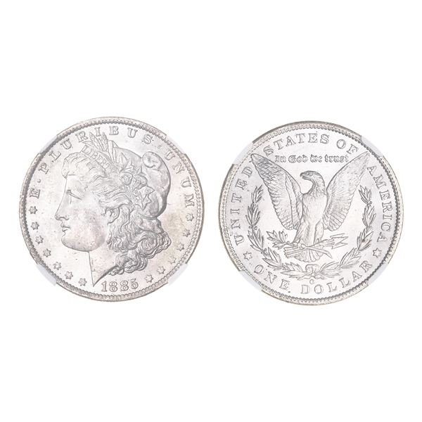 1885-O $1 Morgan Dollar NGC MS63,
