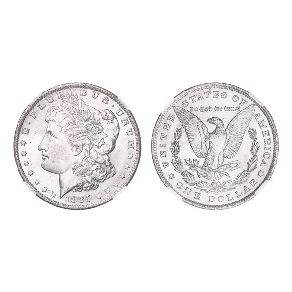 1885-O $1 Morgan Dollar NGC MS63,