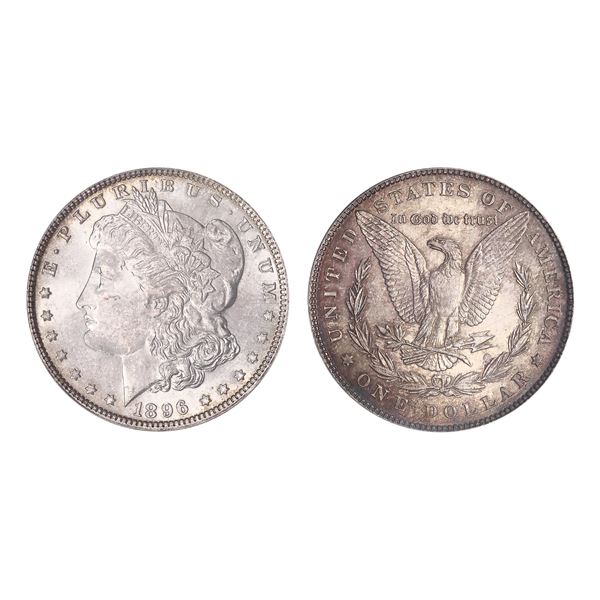 1896 $1 Morgan Dollar PCGS MS64