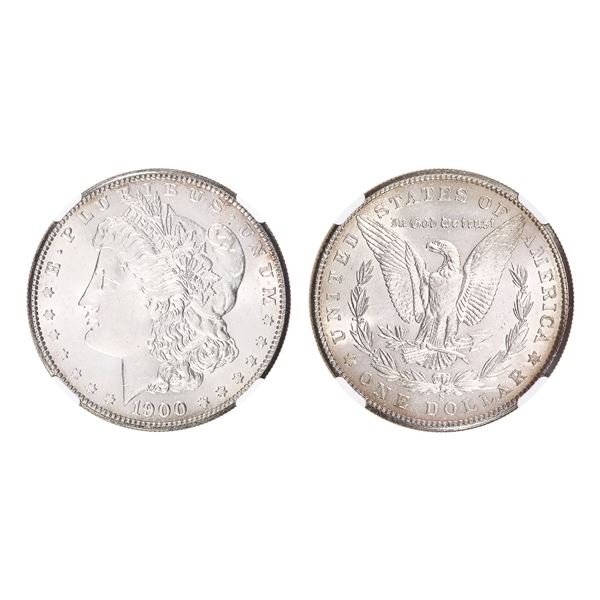 1900-S $1 Morgan Dollar NGC AU58