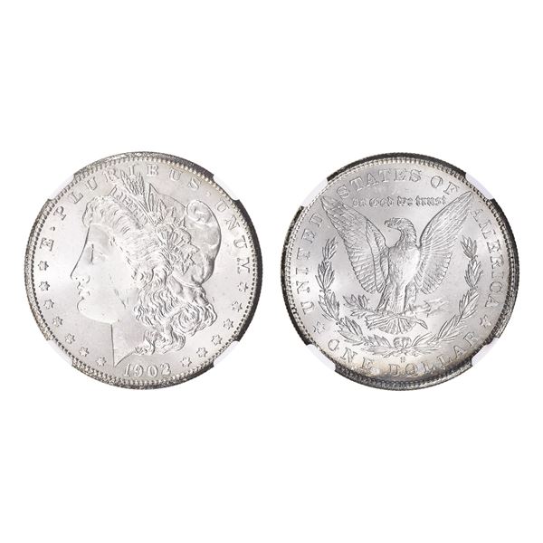 1902-S $1 Morgan Dollar NGC MS63