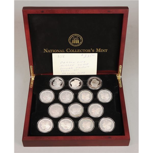 National Collector's Mint "Carson City Morgan Dollar Tribute Proof Set".,