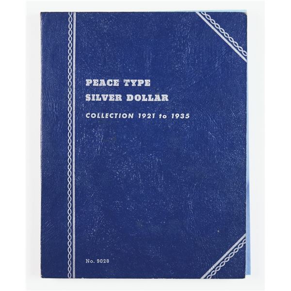 Group of (13) $1 Peace Dollars, 1922-1935,