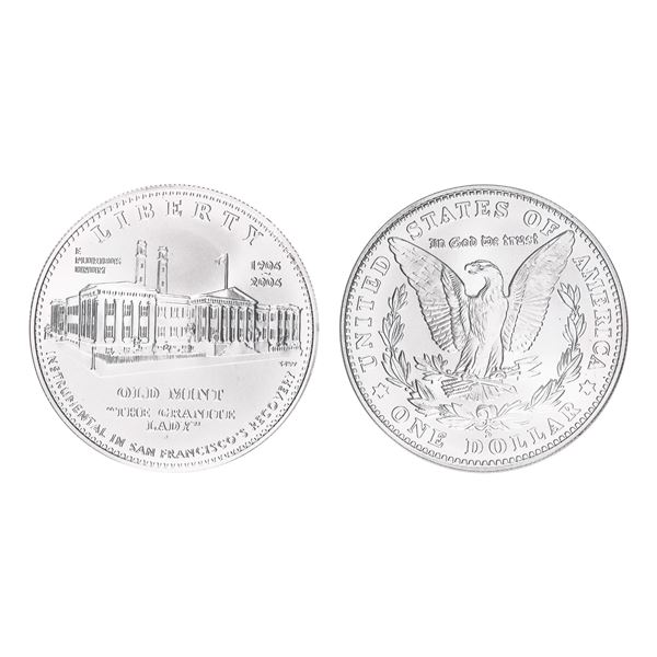2006-S $1 San Francisco Old Mint Silver Dollar NGC MS70