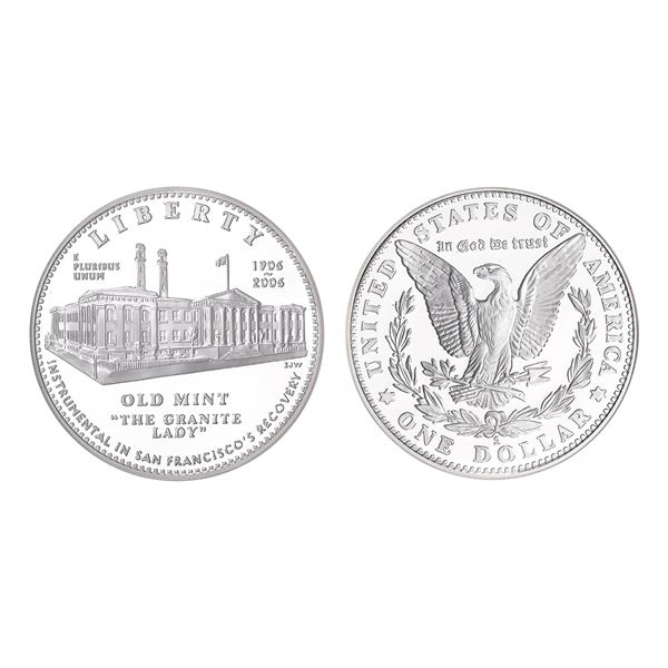2006-S $1 San Francisco Old Mint Silver Dollar NGC PF70 Ultra Cameo