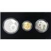 Image 1 : 2022 National Purple Heart Hall Of Honor Commemorative 3 Coin Proof Set,