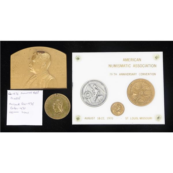 Group of Bronze and Silver Medals, 1876-1970.,